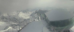 Archiv Foto Webcam Café am Pitztaler Gletscher 09:00