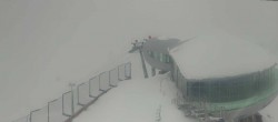 Archiv Foto Webcam Café am Pitztaler Gletscher 11:00