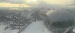 Archived image Webcam Tirol&#39;s highest Coffee House 05:00