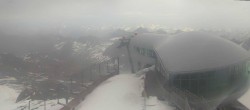 Archiv Foto Webcam Café am Pitztaler Gletscher 15:00