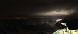 Archiv Foto Webcam Café am Pitztaler Gletscher 23:00