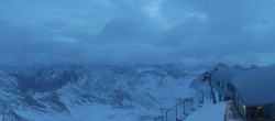 Archiv Foto Webcam Café am Pitztaler Gletscher 05:00