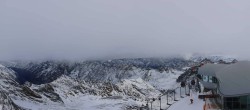 Archiv Foto Webcam Café am Pitztaler Gletscher 07:00