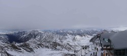Archiv Foto Webcam Café am Pitztaler Gletscher 09:00
