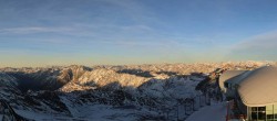 Archiv Foto Webcam Café am Pitztaler Gletscher 15:00