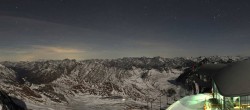Archiv Foto Webcam Café am Pitztaler Gletscher 19:00