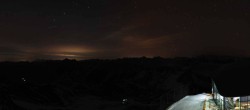 Archiv Foto Webcam Café am Pitztaler Gletscher 23:00