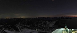 Archiv Foto Webcam Café am Pitztaler Gletscher 04:00