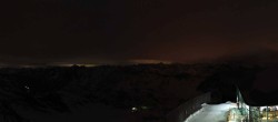 Archiv Foto Webcam Café am Pitztaler Gletscher 23:00