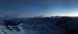 Archiv Foto Webcam Café am Pitztaler Gletscher 06:00