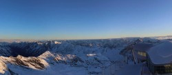 Archiv Foto Webcam Café am Pitztaler Gletscher 07:00