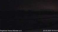 Archiv Foto Webcam Münster: Segelclub am Aasee 23:00