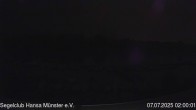 Archiv Foto Webcam Münster: Segelclub am Aasee 01:00
