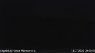 Archiv Foto Webcam Münster: Segelclub am Aasee 23:00