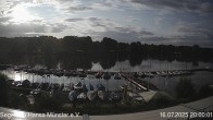 Archiv Foto Webcam Münster: Segelclub am Aasee 19:00