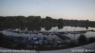 Archived image Webcam Münster: Sailing Club 05:00