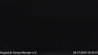 Archiv Foto Webcam Münster: Segelclub am Aasee 23:00