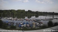 Archiv Foto Webcam Münster: Segelclub am Aasee 07:00