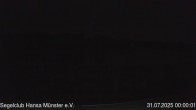 Archived image Webcam Münster: Sailing Club 23:00