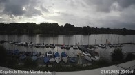 Archiv Foto Webcam Münster: Segelclub am Aasee 19:00