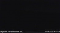 Archiv Foto Webcam Münster: Segelclub am Aasee 23:00