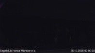Archiv Foto Webcam Münster: Segelclub am Aasee 23:00