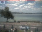 Archiv Foto Webcam Berlingen - Blick auf den Untersee 13:00