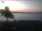 Archiv Foto Webcam Berlingen - Blick auf den Untersee 19:00