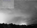 Archiv Foto Webcam Blick in den Himmel über Mannheim 23:00