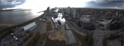 Archived image Webcam Bremerhaven: Old and New Harbour 17:00