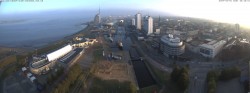 Archived image Webcam Bremerhaven: Old and New Harbour 05:00