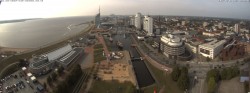 Archived image Webcam Bremerhaven: Old and New Harbour 15:00