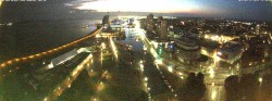 Archiv Foto Webcam Bremerhaven: Alter und Neuer Hafen 21:00
