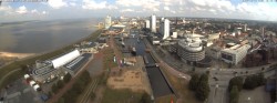 Archiv Foto Webcam Bremerhaven: Alter und Neuer Hafen 09:00