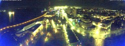 Archiv Foto Webcam Bremerhaven: Alter und Neuer Hafen 23:00