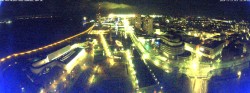 Archiv Foto Webcam Bremerhaven: Alter und Neuer Hafen 21:00