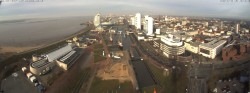 Archived image Webcam Bremerhaven: Old and New Harbour 11:00