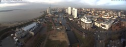 Archived image Webcam Bremerhaven: Old and New Harbour 13:00