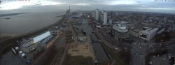 Archived image Webcam Bremerhaven: Old and New Harbour 15:00