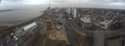 Archiv Foto Webcam Bremerhaven: Alter und Neuer Hafen 13:00