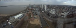 Archiv Foto Webcam Bremerhaven: Alter und Neuer Hafen 15:00