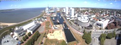 Archiv Foto Webcam Bremerhaven: Alter und Neuer Hafen 11:00