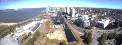 Archiv Foto Webcam Bremerhaven: Alter und Neuer Hafen 09:00