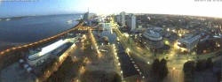 Archiv Foto Webcam Bremerhaven: Alter und Neuer Hafen 03:00