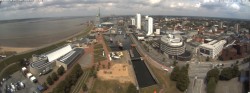 Archiv Foto Webcam Bremerhaven: Alter und Neuer Hafen 11:00