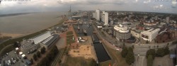 Archiv Foto Webcam Bremerhaven: Alter und Neuer Hafen 13:00