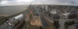 Archiv Foto Webcam Bremerhaven: Alter und Neuer Hafen 15:00
