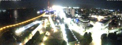 Archiv Foto Webcam Bremerhaven: Alter und Neuer Hafen 23:00