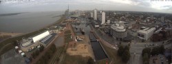 Archiv Foto Webcam Bremerhaven: Alter und Neuer Hafen 07:00