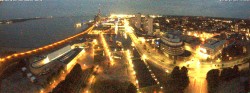 Archiv Foto Webcam Bremerhaven: Alter und Neuer Hafen 21:00
